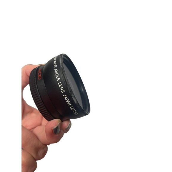 Wide Angle High Definition Lens  with Macro Black 58mm W/ Focus Pouch - Picture 5 of 9